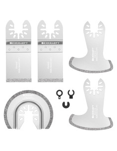 5 Cuchillas de Eliminación de Lechada Diamante EXKRAEFT 15cm