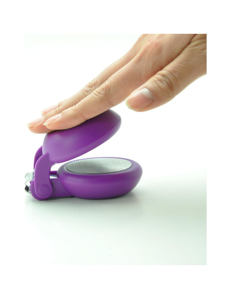 Cortauñas Adaptativo HARAC para Manos con Artritis - Púrpura