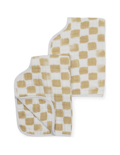 Paquete de 2 Paños de Eructo Little Unicorn Algodón Absorbentes 2