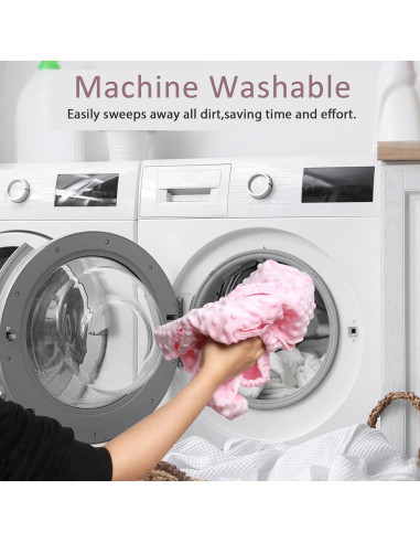 Funda para Asiento de Auto Bebé Boryokun Rosa Ajuste Universal