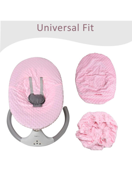 Funda para Asiento de Auto Bebé Boryokun Rosa Ajuste Universal