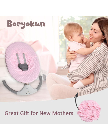 Funda para Asiento de Auto Bebé Boryokun Rosa Ajuste Universal