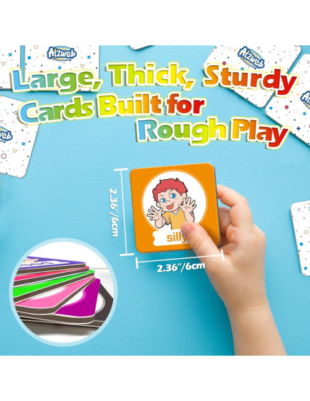 Juego de Memoria de Emociones Aizweb - 40 Tarjetas para Niños Juego de Memoria de Emociones Aizweb - 40 Tarjetas para Niños
