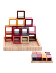 Juego de Bloques de Silicona ReLIVE - 16 Piezas para Bebés