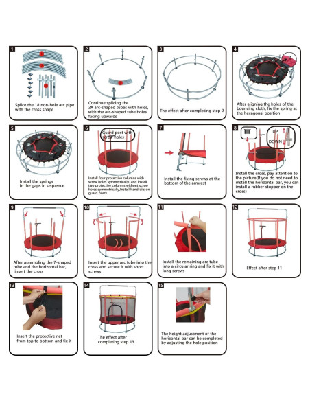 Trampolín Ajustable para Niños BLINWORLD TL-238 139.7cm