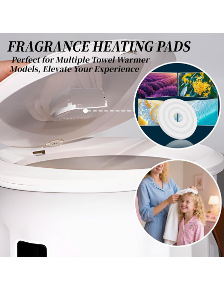 Discos de Fragancia Sukh para Calentador de Toallas - 24 Piezas