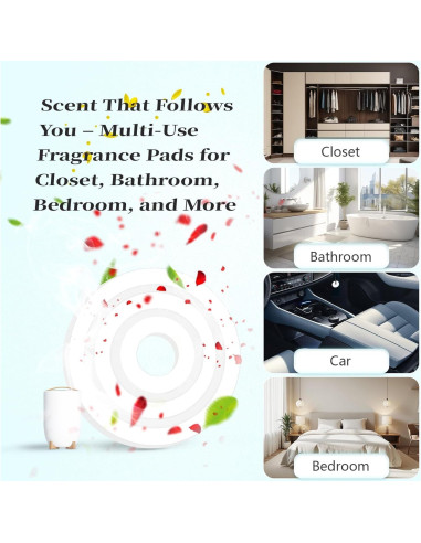 Discos de Fragancia Sukh para Calentador de Toallas - 24 Piezas