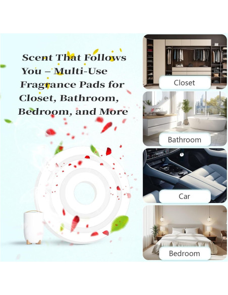 Discos de Fragancia Sukh para Calentador de Toallas - 24 Piezas