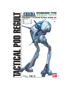 Kit de Construcción Modelo Plástico Bandai Macross Tactical Pod 1/72