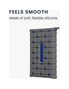 Funda de Silicona kwmobile para Samsung T7 SSD Portátil - Gris 2