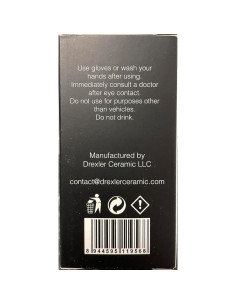 Recubrimiento Cerámico Hidrofóbico Drexler 20ml para Vidrio 2