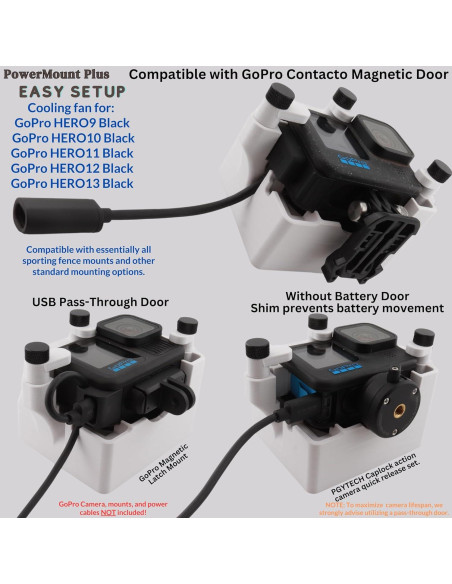 Ventilador de Enfriamiento CAMCooLER 9Thirteen para GoPro HERO