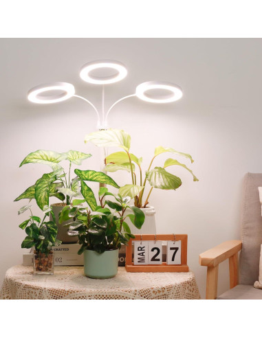 Luz de Crecimiento de Plantas LBW 72 LEDs 30W Ajustable