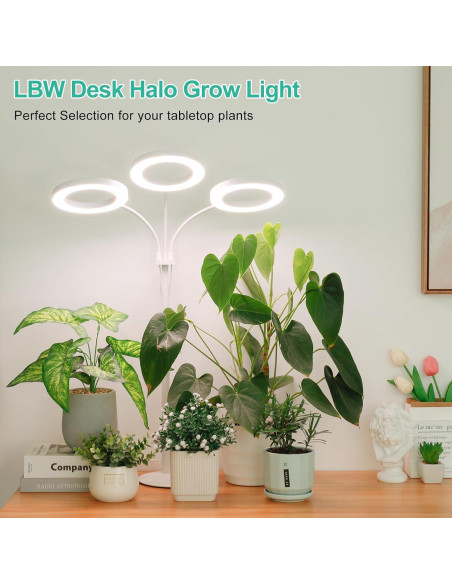 Luz de Crecimiento de Plantas LBW 72 LEDs 30W Ajustable