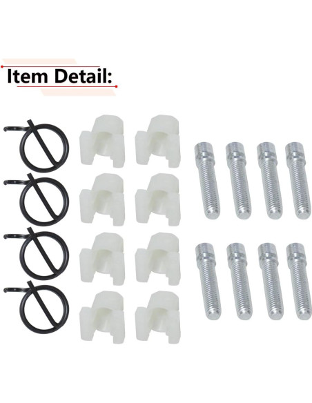 Kit de Ajuste de Faros RLB-HILON para Chevy II, Camaro y Camiones