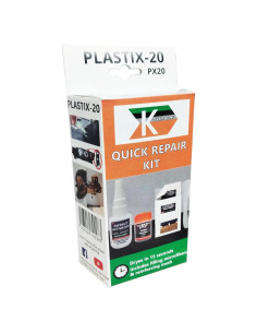 Kit de Reparación Rápida PLASTIX-20 - Adhesivo Ultra-Rápido