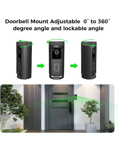 Soporte Ajustable 360 para Timbre Blink 2025 - Antirrobo