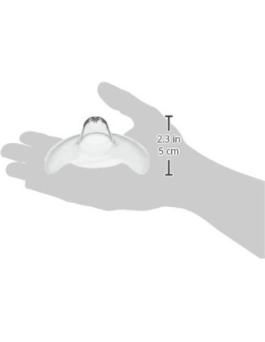 Escudo de pezón Medela Contact 24mm para lactancia sin BPA