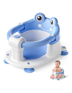 Asiento de Baño Antideslizante para Bebés Rana Azul - 0.99 kg