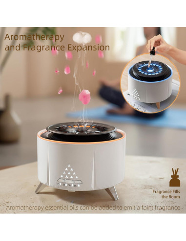 Humidificador HODEMI Aroma 300ml con Control Remoto y Apagado Automático