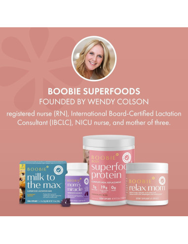 Barra de Superalimento de Arándano Boobie - Lactancia Vegana (7 Unidades)