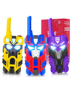 Walkie Talkies para Niños BTMBORY - 3 Paquete, Rango 762m
