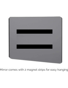 Espejo Acrílico Portátil Marketing Holders 20x25 cm con Imán 2