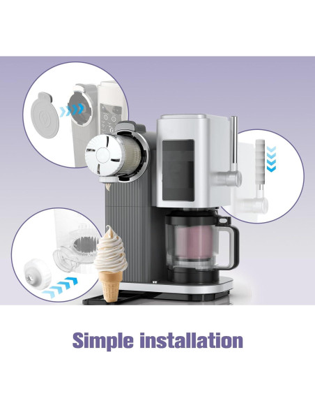 Tapa Selladora a Prueba de Polvo Palksky para Ninja Swirl Tapa Selladora a Prueba de Polvo Palksky para Ninja Swirl