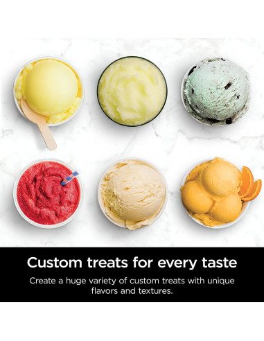 Ninja NC501 CREAMi Deluxe 11-en-1 Fabricante de Helados Azul