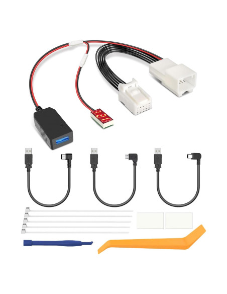 Adaptador de Alimentación YQMAJIM para Dashcam - Compatible Chrysler/Dodge/Jeep