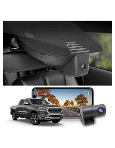 Cámara de Tablero Fitcamx 2K Doble RAM 1500 2019-2024