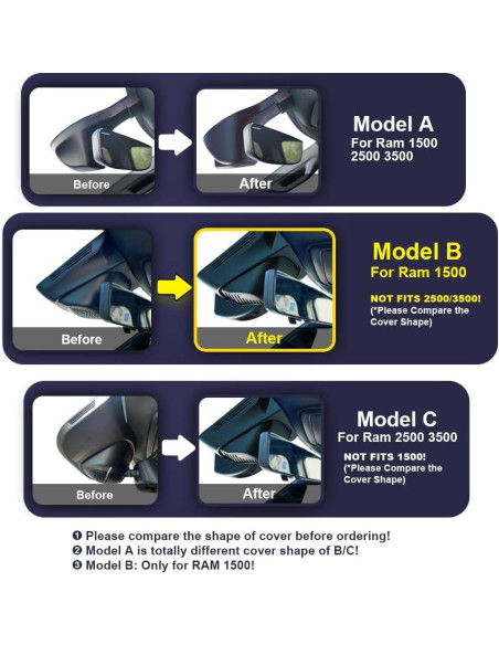 Cámara de Tablero Fitcamx 2K Doble RAM 1500 2019-2024