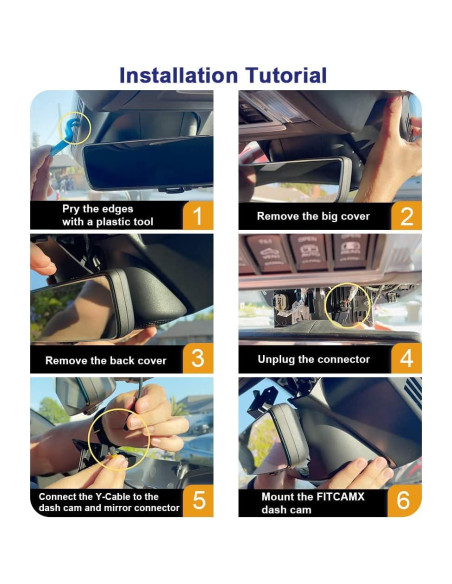 Cámara de Tablero Fitcamx 2K Doble RAM 1500 2019-2024