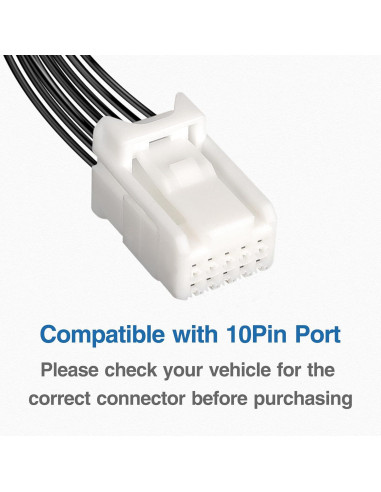 Adaptador de Alimentación YQMAJIM para Dashcam - Compatible Chrysler/Dodge/Jeep