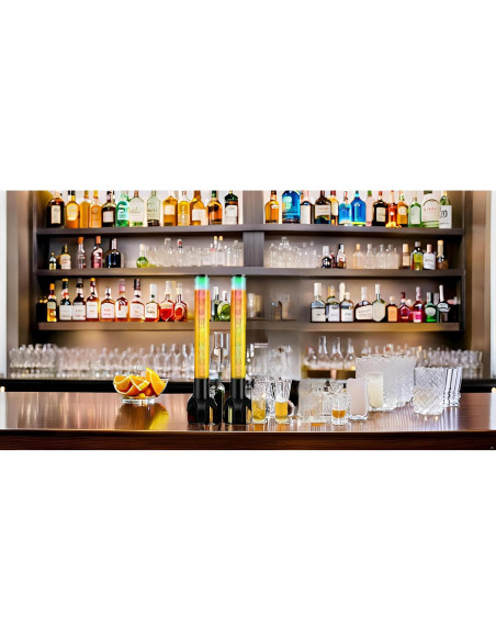 Dispensador de Bebidas Ediactcyl 1.5L con Luz LED y Hielo