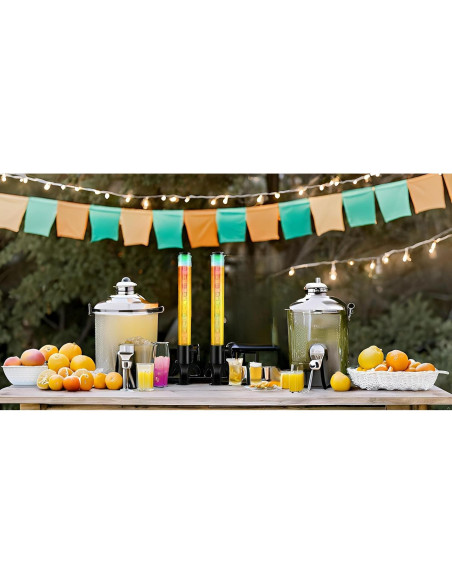 Dispensador de Bebidas Ediactcyl 1.5L con Luz LED y Hielo