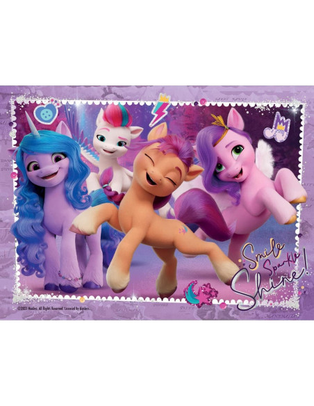 Rompecabezas Ravensburger Mi Pequeño Pony 4 en 1 12-24 Piezas Rompecabezas Ravensburger Mi Pequeño Pony 4 en 1 12-24 Piezas