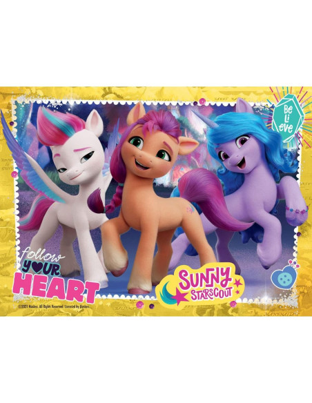 Rompecabezas Ravensburger Mi Pequeño Pony 4 en 1 12-24 Piezas Rompecabezas Ravensburger Mi Pequeño Pony 4 en 1 12-24 Piezas