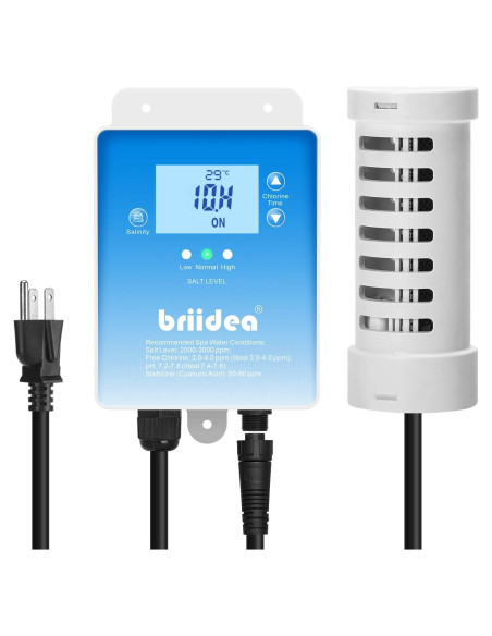 Generador de Cloro Salino Briidea BR-159 para Jacuzzi 7571 L