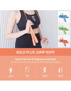 Cuerda de Saltar Ajustable KSY JUMP ROPE 290 cm Antideslizante 2