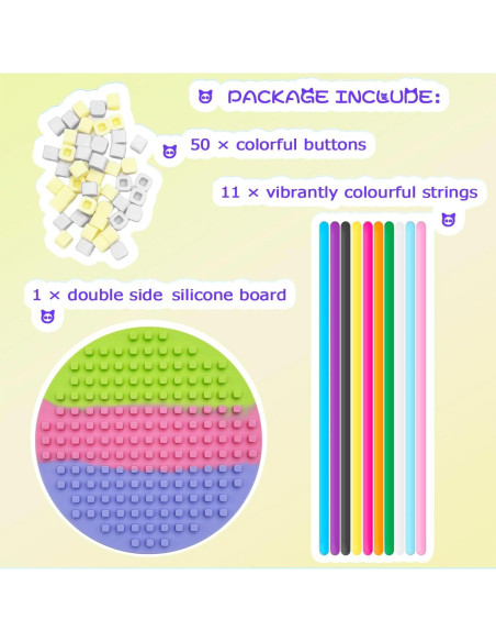Tablero Sensorial de Silicona ZSFLZS 12.7cm Colorido Redondo