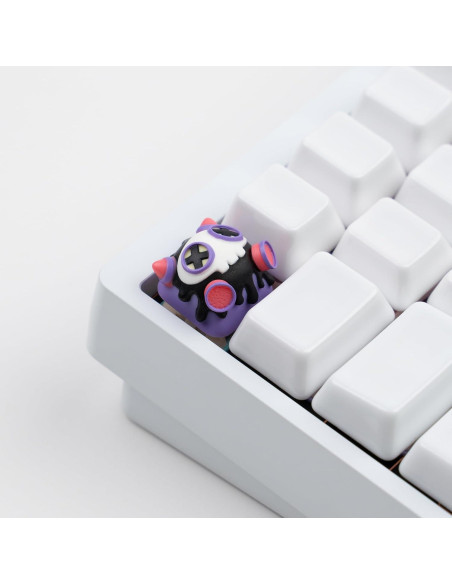 Tecla Artesanal ULTRAEQUIP Gato Rosa 1U para Teclado Mecánico Tecla Artesanal ULTRAEQUIP Gato Rosa 1U para Teclado Mecánico