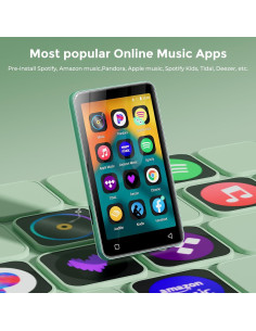 Reproductor MP3 INNIOASIS 80GB Bluetooth WiFi Pantalla 10.16cm 2