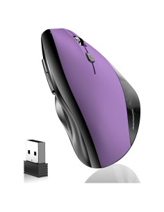 Ratón Inalámbrico Vertical Ergonómico Memzuoix WM-791 - 3 Niveles DPI