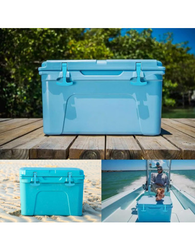 Ganchos de tapa Omoojee mejorados para enfriadores - Paquete de 2