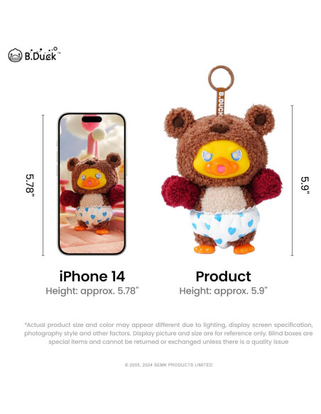 B.Pato Osito Abrazador Caja Sorpresa Coleccionable 15+ años