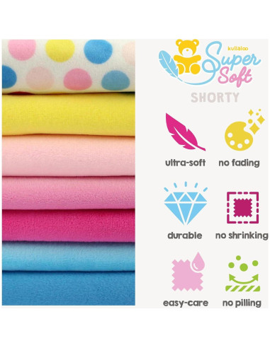 Tela Minky Kullaloo Camel 100x75 cm Suave para Coser