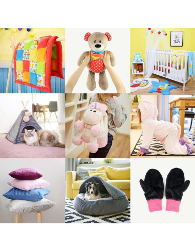 Tela Minky Kullaloo Camel 100x75 cm Suave para Coser