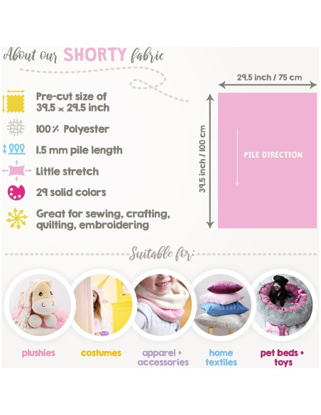 Tela Minky Kullaloo Camel 100x75 cm Suave para Coser