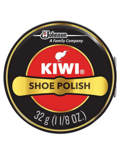 Cera para Zapatos KIWI 34g - Brillo y Protección para Cuero